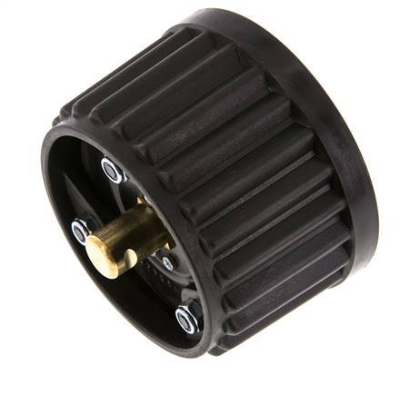 Pressure Gauge 80mm 0 - 12 Bar 15.9 mm Sockets