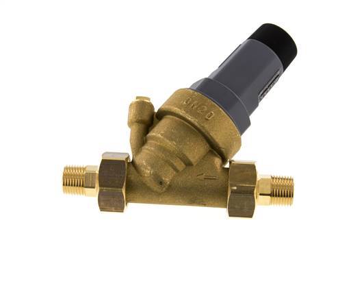 Water Pressure Reducer Brass R1/2'' 33 l/min 1.5-6 bar/22-87psi Drinking Water