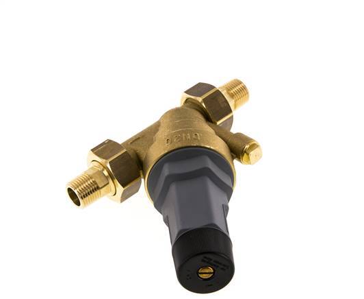 Water Pressure Reducer Brass R1/2'' 33 l/min 1.5-6 bar/22-87psi Drinking Water