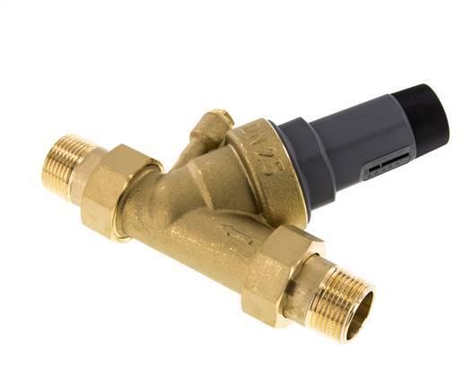 Water Pressure Reducer Brass R1'' 88 l/min 1.5-6 bar/22-87psi Drinking Water