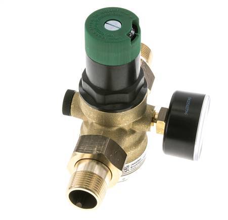 Filter Pressure Reducer Brass R3/4'' 52 l/min 1.5-6 bar/22-87psi Drinking Water