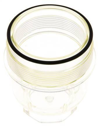 Sieve Bowl Transparent R 1-1/2'' and R 2'' Braukmann