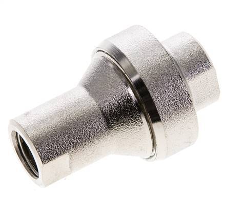 Inline Pressure Reducer 2bar/29psi Nickel-plated Brass G1/4'' 10 l/min