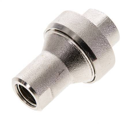 Inline Pressure Reducer 5bar/72psi Nickel-plated Brass G1/4'' 10 l/min