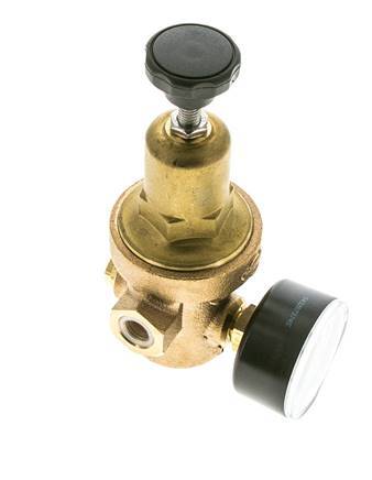 Water Pressure Reducer Bronze G1/4'' 8.3 l/min 1.5-8 bar/22-116psi