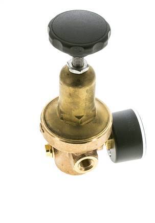 Water Pressure Reducer Bronze G1/4'' 8.3 l/min 0.2-2 bar/3-29psi