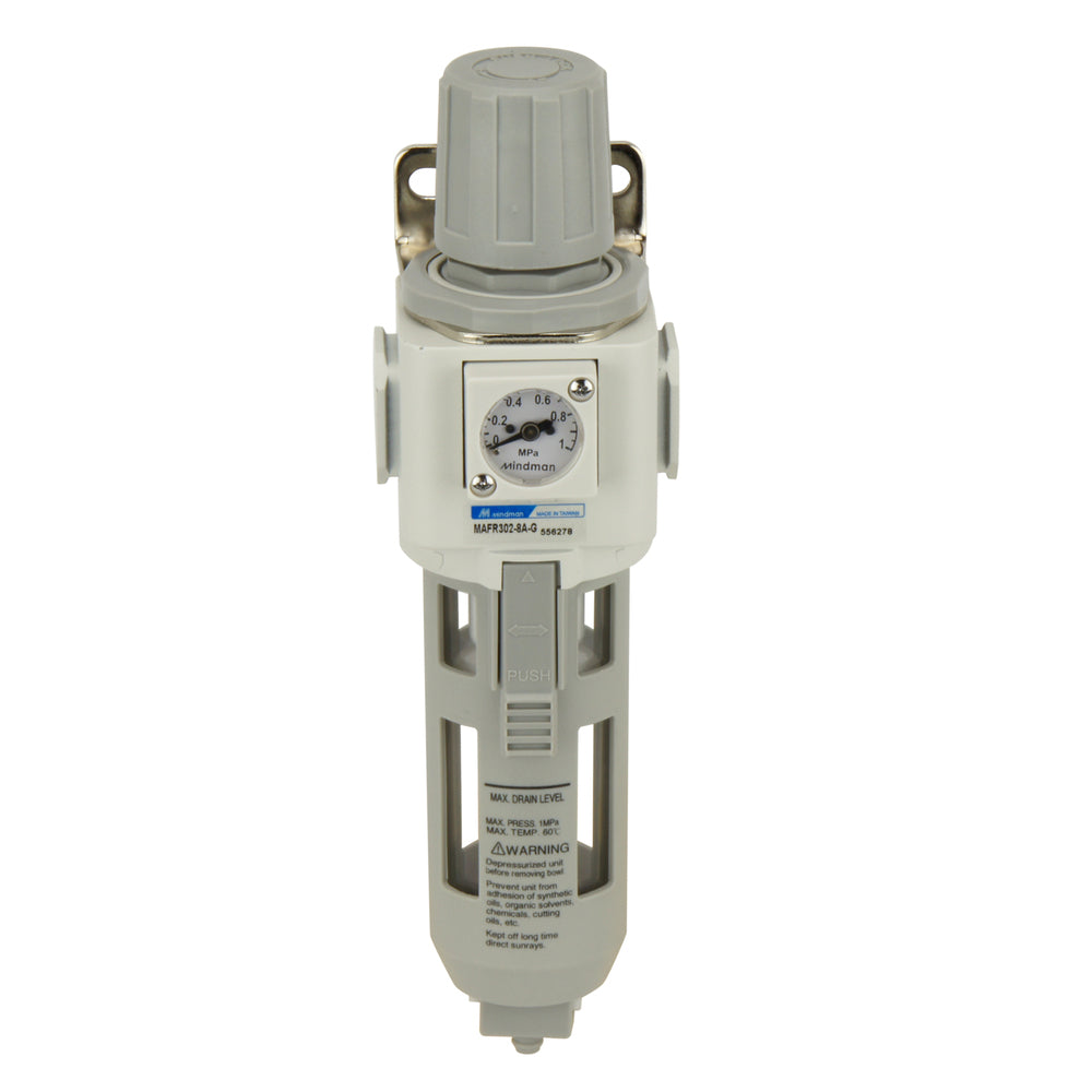 1200 l/m G1/4'' Filter-Regulator 0.5-8.5bar - MAFR302