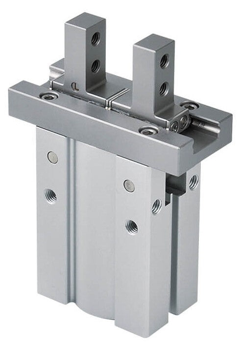 D10 mm 2-Jaw Parallel Double Acting Pneumatic Gripper Long Stroke Standard Jaws