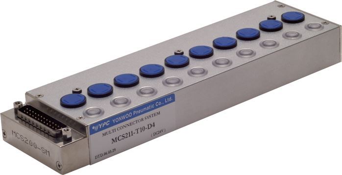 12x Multipole-Connector YPC SF2000 Valves 24VDC