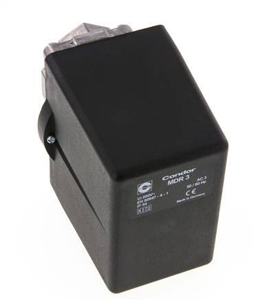 5 to 16bar Compressor Pressure Switch G1/2'' 400VAC | MDR-3-16-RM