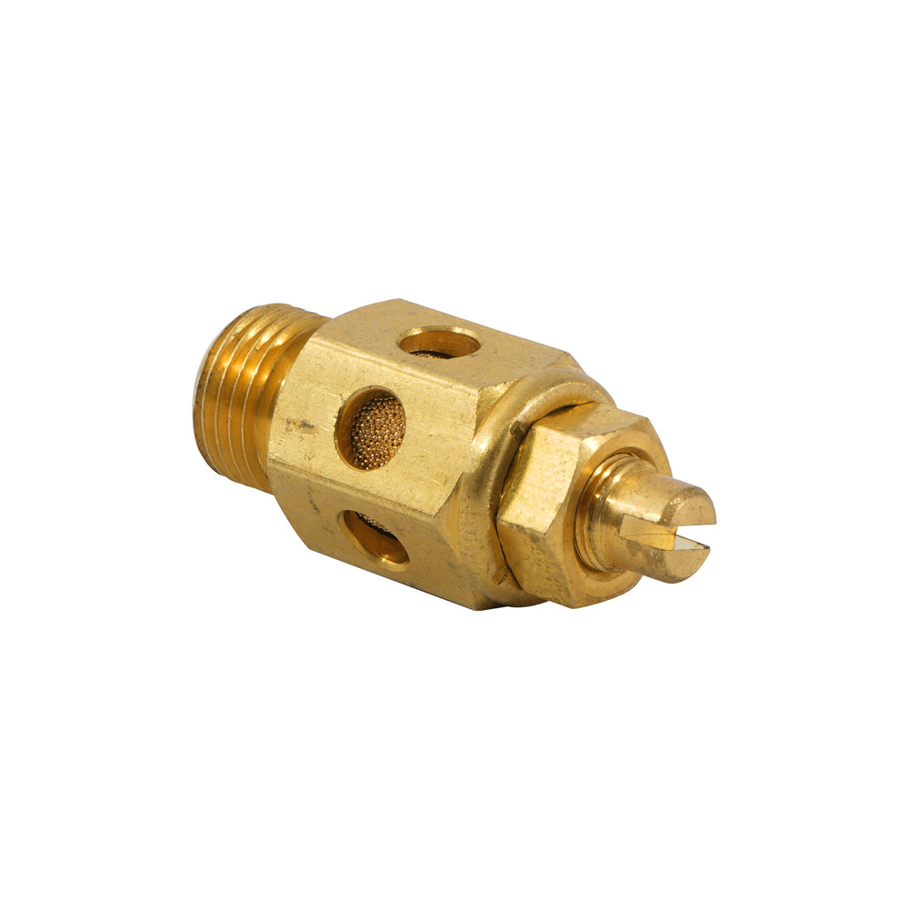 1/8" NPT Brass Throttle Valve with Silencer [50 pieces]