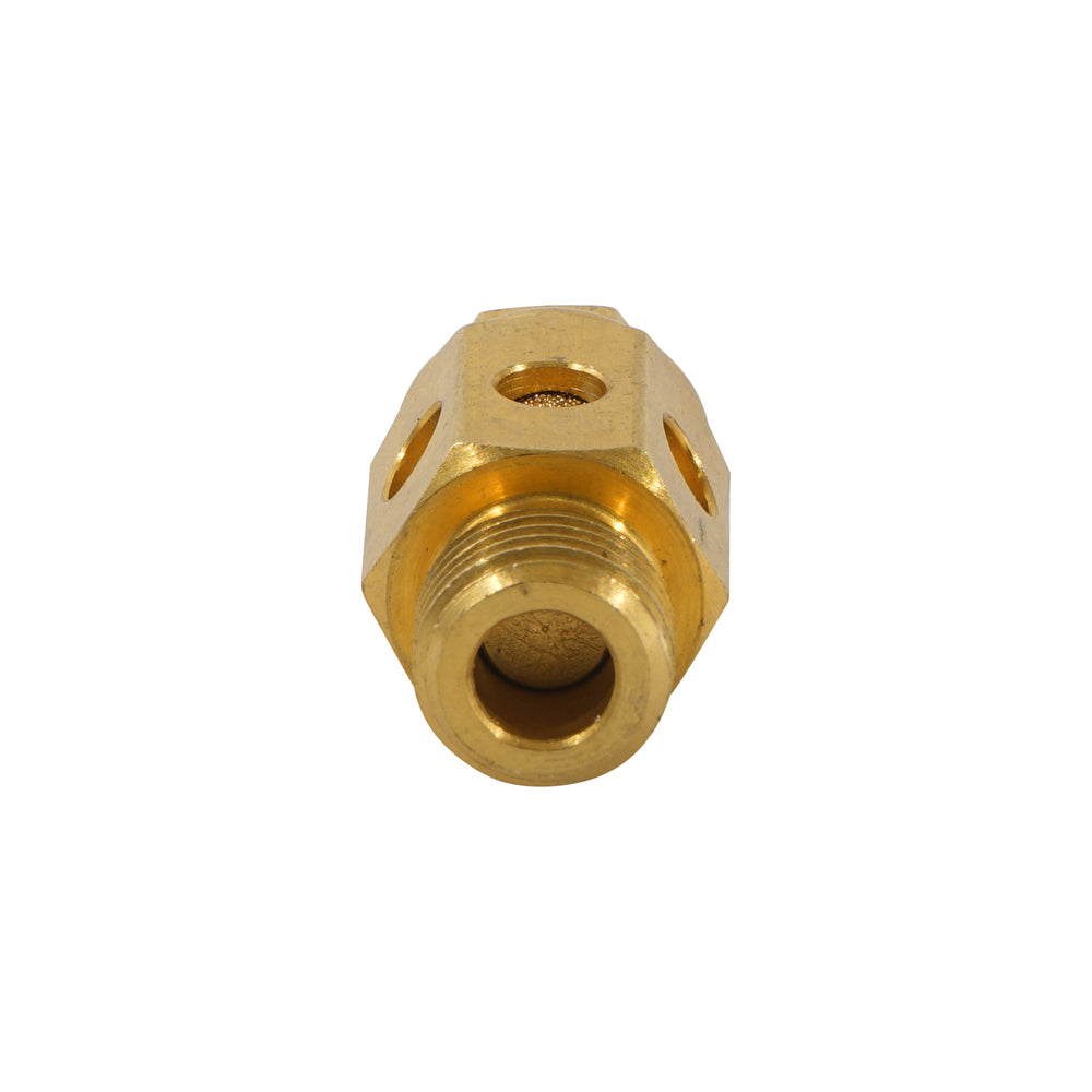 R3/8'' Brass Throttle Valve with Silencer