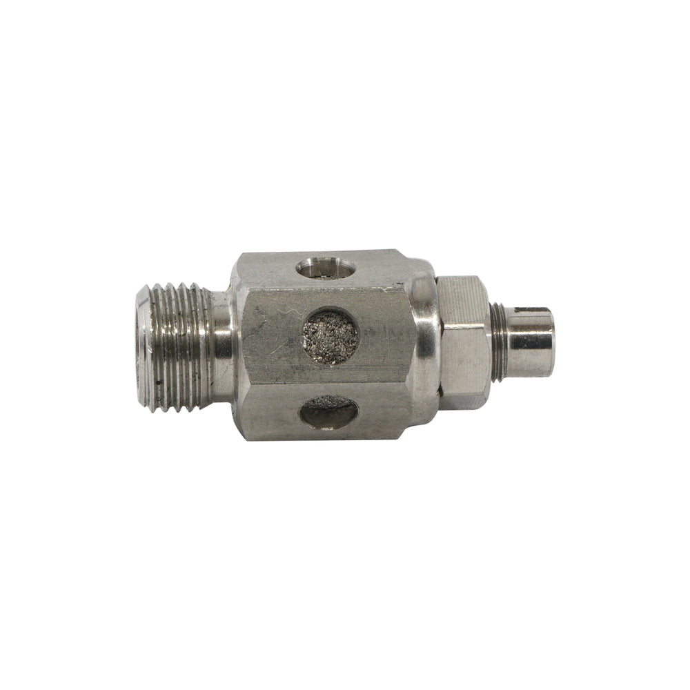 R1/2" Stainless Steel Throttle Valve with Silencer