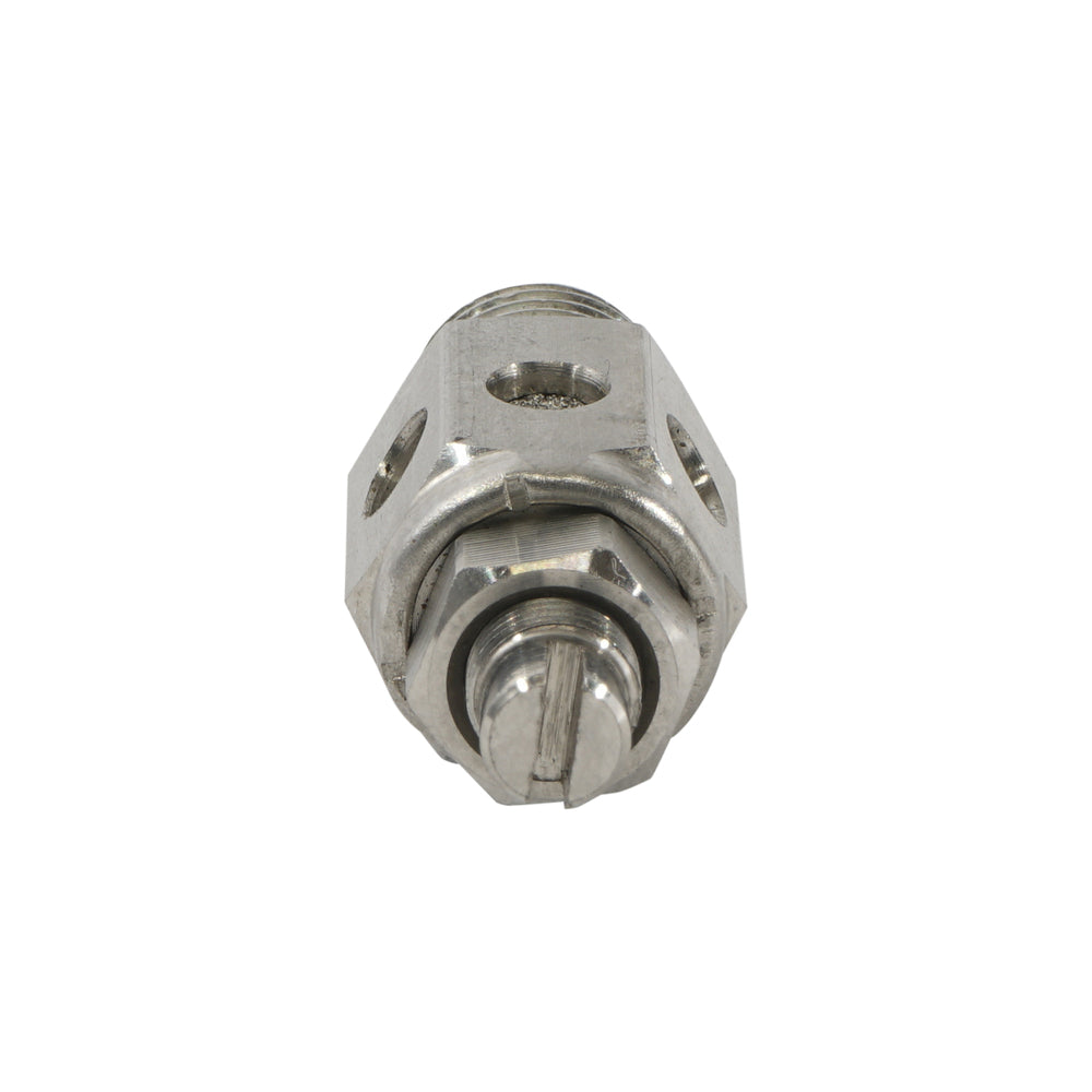 1/8" NPT Stainless Steel Throttle Valve with Silencer [50 pieces]