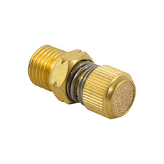 R1/4" Brass Throttle Valve with Silencer Compact