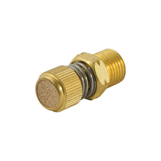 R1/4" Brass Throttle Valve with Silencer Compact