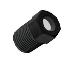 R1/8'' Plastic Silencer Black Compact [10 Pieces]
