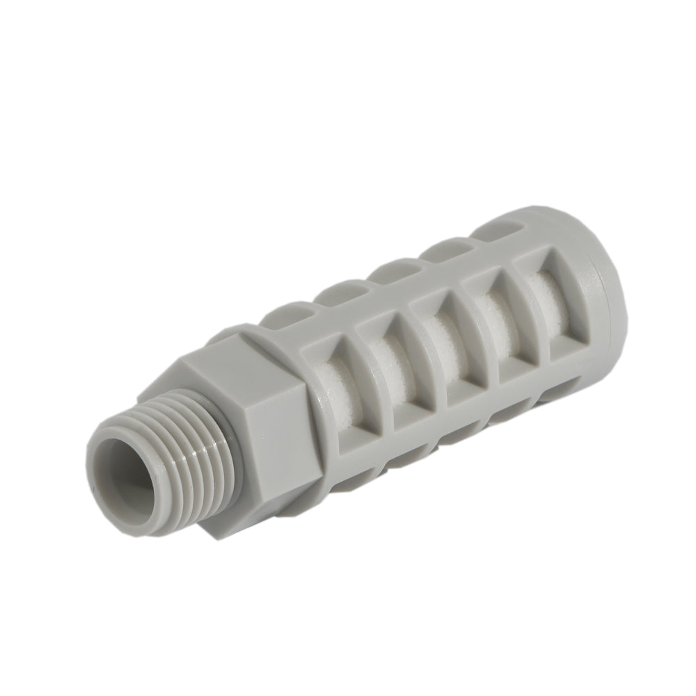 R1/8'' Plastic Silencer White [5 Pieces]