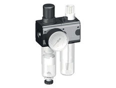 FRL 2-Part G1/4'' 1200 l/min 0.5-10.0bar/7-145psi Semi-Auto Metal Multifix 1