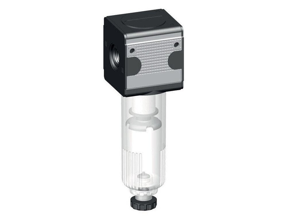Filter 5microns G3/8'' 2000 l/min Semi-Auto Protective Cage Polycarbonate Multifix 1