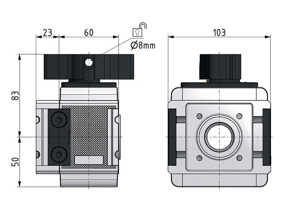 3/2 Ball Valve G1 25000 l/min Multifix 5
