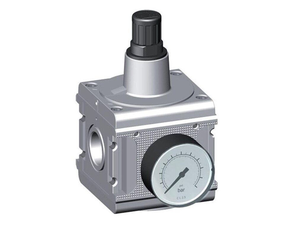 Pressure Regulator G1'' 17500 l/min 0.1-3.0bar/1-44psi Aluminium Cylinder Lock Multifix 5