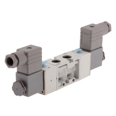 G1/8'' 24V DC 5/2-Way Bi-stable Solenoid Valve 2-8bar MVSC