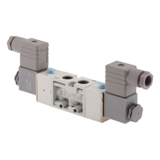 G1/8'' 24V DC 5/2-Way Bi-stable Solenoid Valve 2-8bar MVSC