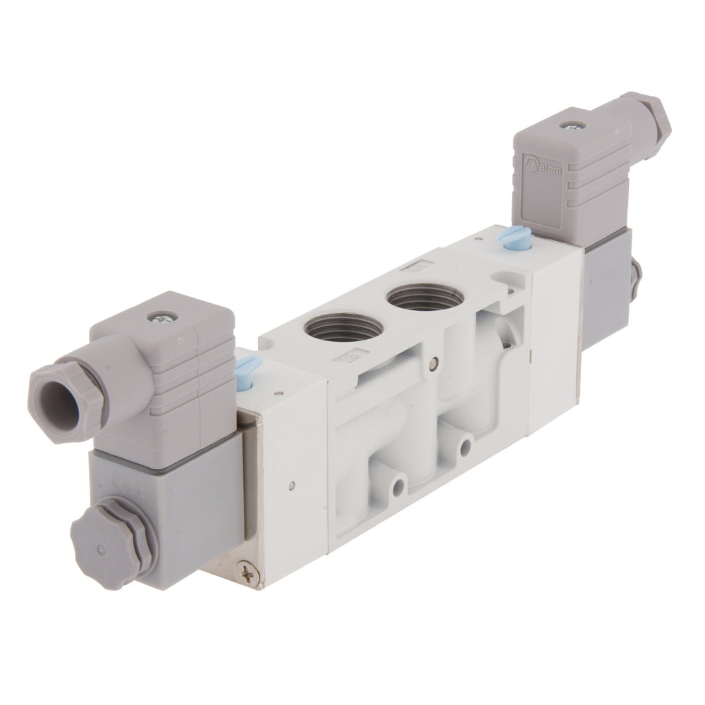 G1/2'' 230V AC 5/3-Way Center pressure Solenoid Valve 3-8bar MVSC