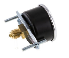 -1..0 Bar (-15..0 psi) Panel Mount Pressure Gauge Steel/Brass 50 mm Class 2.5 (Bracket)
