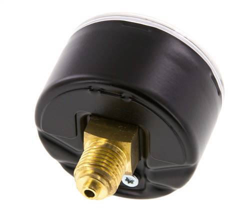 0..100 Bar (0..1450 psi) Pressure Gauge Rear Steel/Brass 50 mm Class 1.6