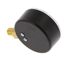 0..100 Bar (0..1450 psi) Pressure Gauge Below Plastic/Brass 63 mm Class 2.5