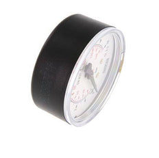 0..10 Bar (0..145 psi) Pressure Gauge Below Plastic/Brass 63 mm Class 2.5