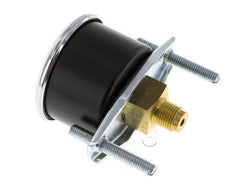 0..1 Bar (0..15 psi) Panel Mount Pressure Gauge Steel/Brass 40 mm Class 2.5 (Bracket)