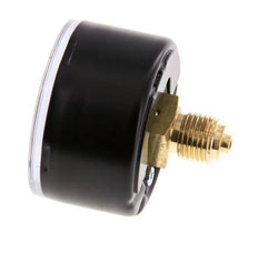 0..1 Bar (0..15 psi) Pressure Gauge Rear Steel/Brass 50 mm Class 1.6