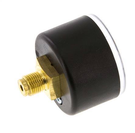 0..16 Bar (0..232 psi) Pressure Gauge Rear Plastic/Brass 40 mm Class 2.5