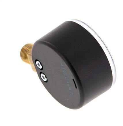 0..1.6 Bar (0..23 psi) Pressure Gauge Below Plastic/Brass 50 mm Class 2.5