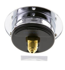 0..250 Bar (0..3626 psi) Panel Mount Pressure Gauge Steel/Brass 63 mm Class 2.5 (Front Panel)