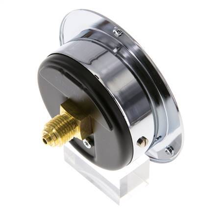 0..250 Bar (0..3626 psi) Panel Mount Pressure Gauge Steel/Brass 63 mm Class 2.5 (Front Panel)