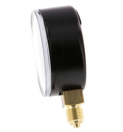 0..250 Bar (0..3626 psi) Pressure Gauge Below Steel/Brass 63 mm Class 1.6