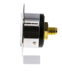 0..25 Bar (0..363 psi) Panel Mount Pressure Gauge Steel/Brass 40 mm Class 2.5 (Front Panel)