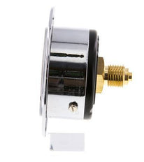 0..2.5 Bar (0..36 psi) Panel Mount Pressure Gauge Steel/Brass 50 mm Class 2.5 (Front Panel)