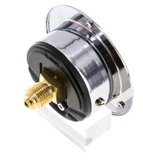 0..2.5 Bar (0..36 psi) Panel Mount Pressure Gauge Steel/Brass 50 mm Class 2.5 (Front Panel)