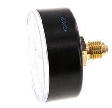 0..2.5 Bar (0..36 psi) Pressure Gauge Rear Plastic/Brass 63 mm Class 2.5