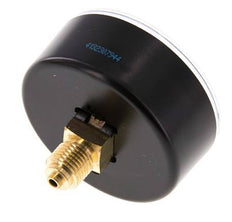 0..2.5 Bar (0..36 psi) Pressure Gauge Rear Plastic/Brass 63 mm Class 2.5