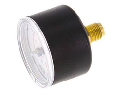 0..4 Bar (0..58 psi) Pressure Gauge Rear Plastic/Brass 40 mm Class 2.5