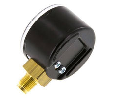 0..4 Bar (0..58 psi) Pressure Gauge Below Steel/Brass 40 mm Class 1.6