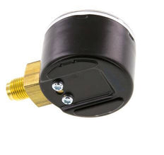 0..4 Bar (0..58 psi) Pressure Gauge Below Steel/Brass 40 mm Class 1.6