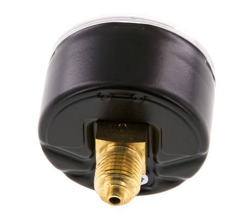 0..60 Bar (0..870 psi) Pressure Gauge Rear Steel/Brass 50 mm Class 1.6