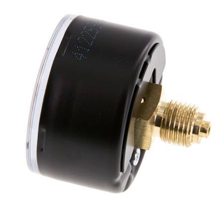 0..6 Bar (0..87 psi) Pressure Gauge Rear Steel/Brass 50 mm Class 1.6